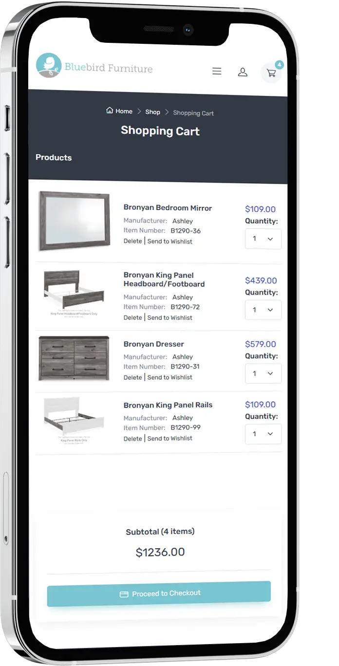 EZ Process Pro Features for Furniture Businesses