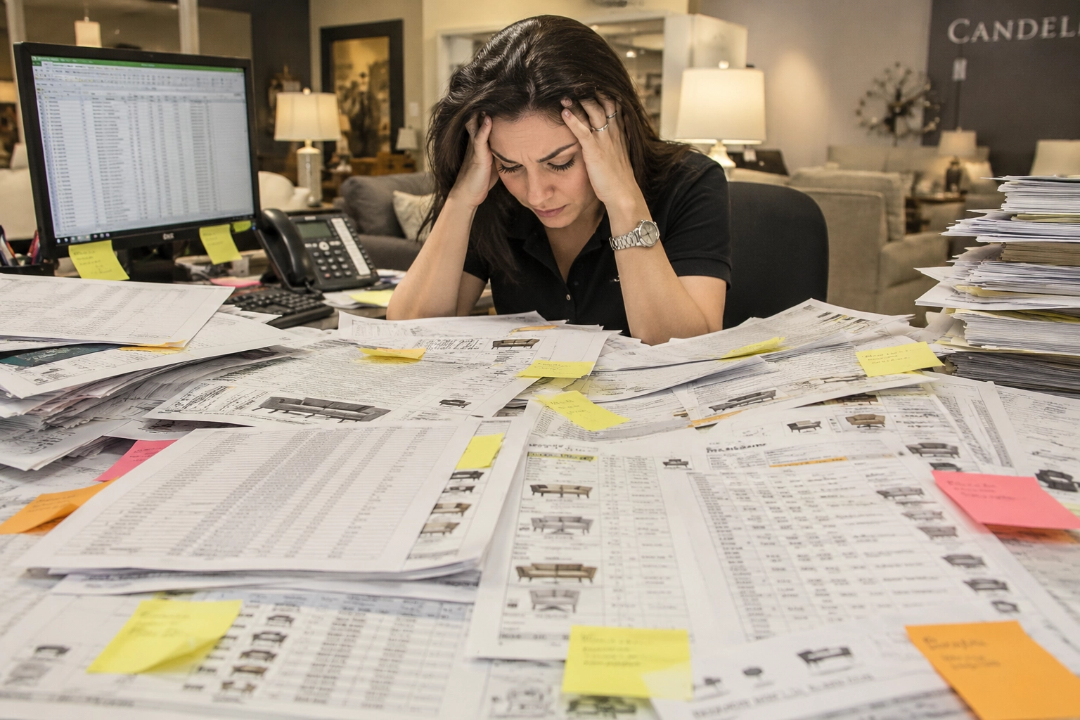 The manual work of tracking every manufacturer SKU by hand